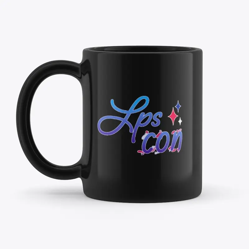 LPSCon Black Mug 